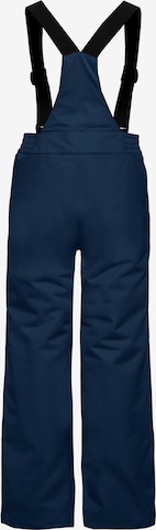 ZIENER Regular Outdoor Pants 'PABLO' in Blue