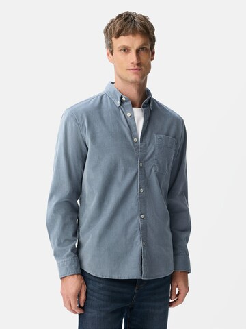 CAMEL ACTIVE Regular fit Button Up Shirt in Blue: front