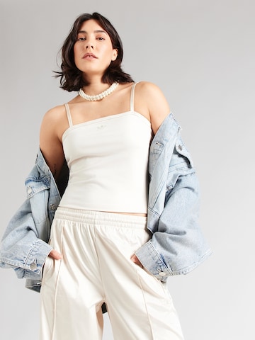 Top de la ADIDAS ORIGINALS pe alb: față