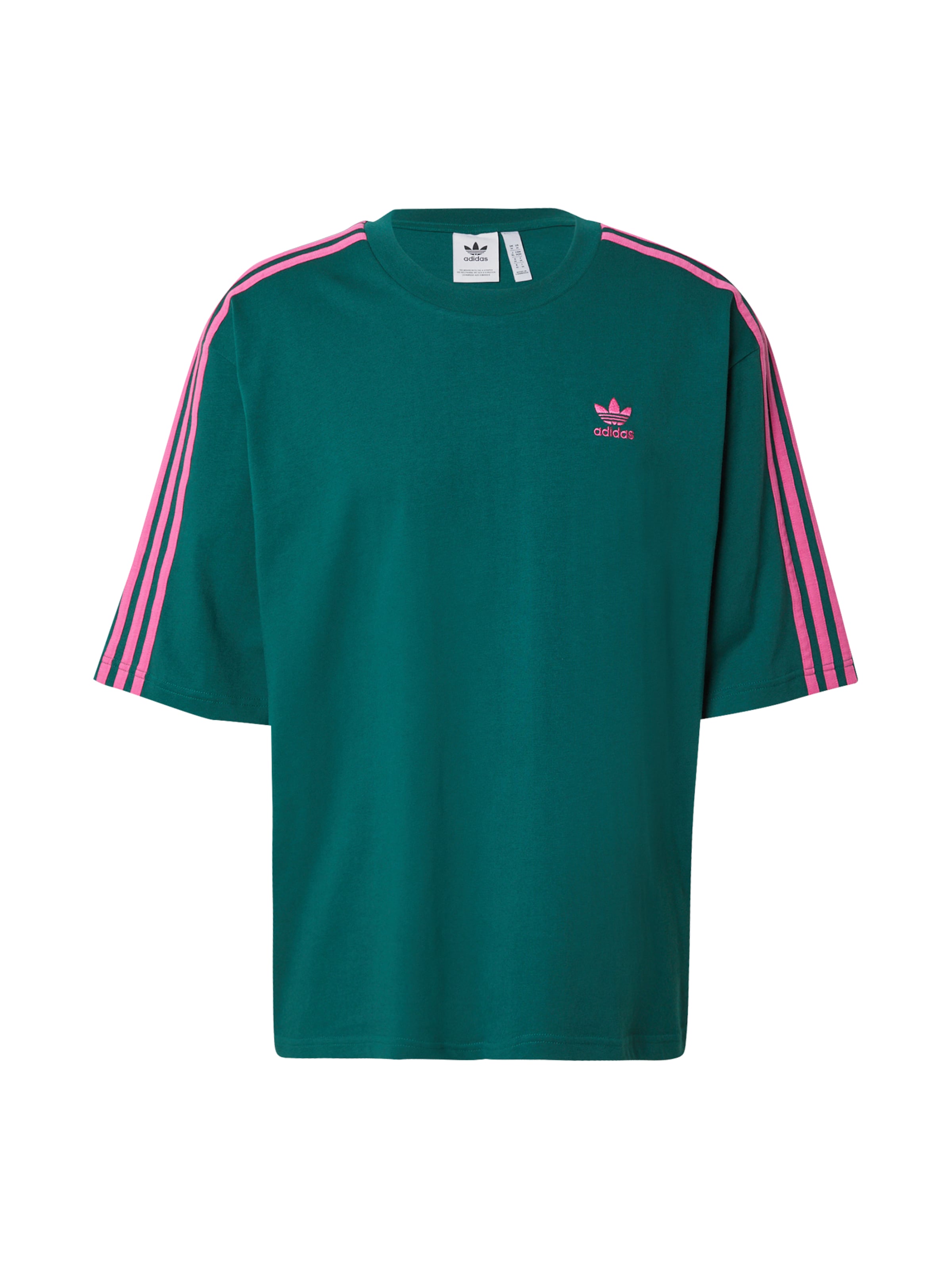 ADIDAS ORIGINALS Футболка 'Adicolor' в Зеленый: спереди