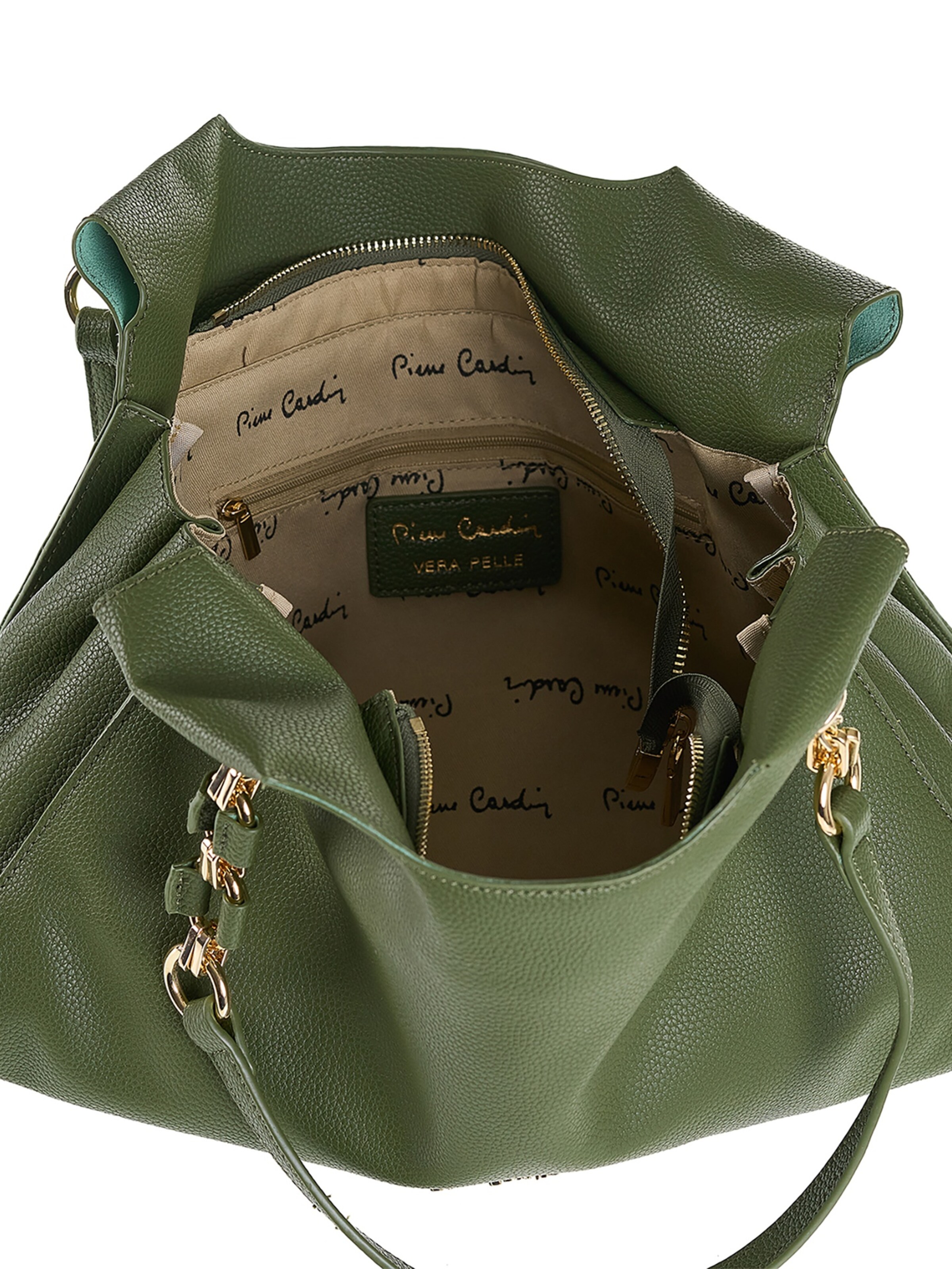 PIERRE CARDIN Schultertasche in Grün