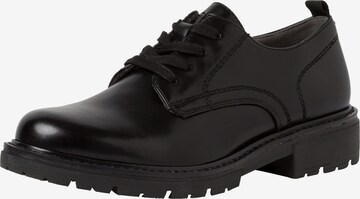 JANA Lace-Up Shoes in Black: front