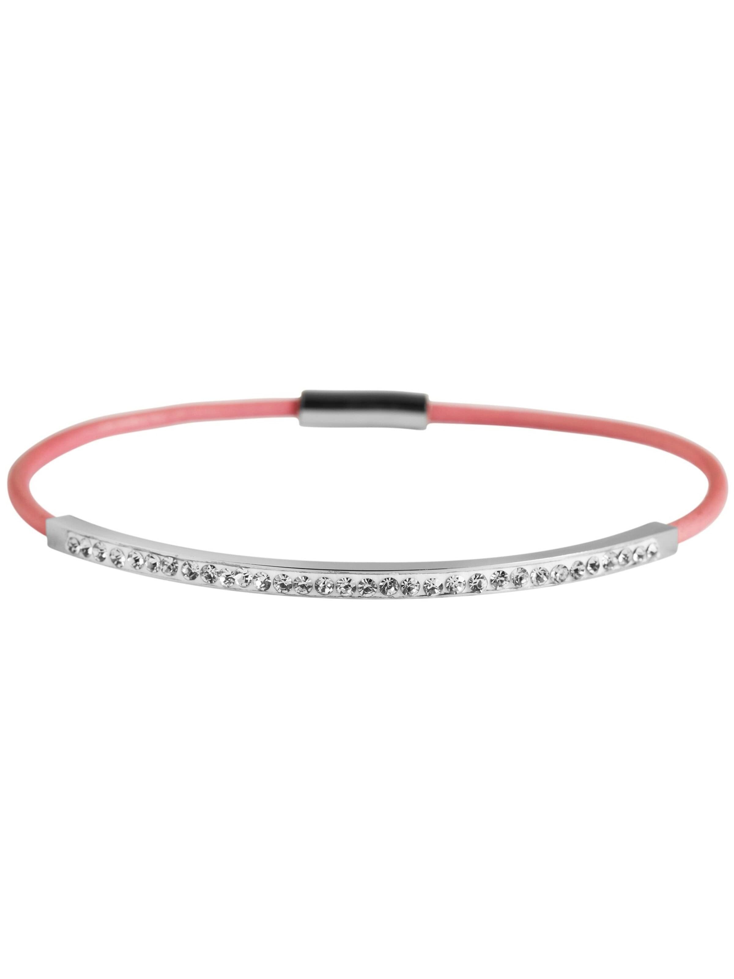 Akzent Bracelet 'Avelia, langlebig' in Pink: front