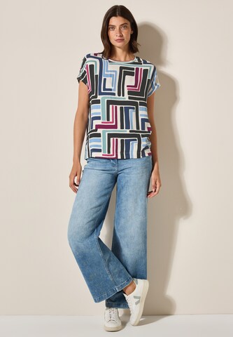 CECIL T-Shirt in Weiß