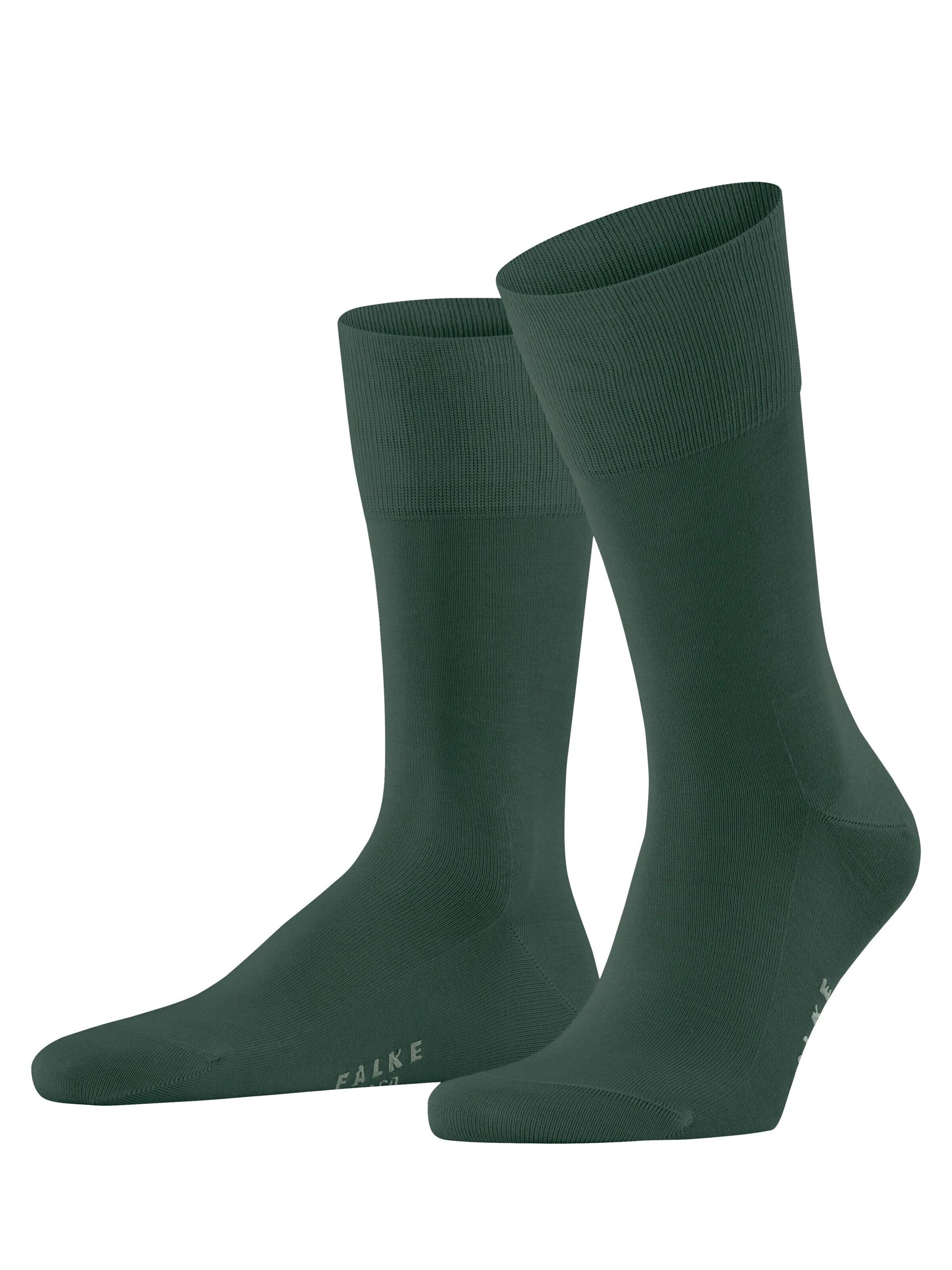 FALKE Socken 'Tiago'‌‌‌‌ in Grün: Vorderseite