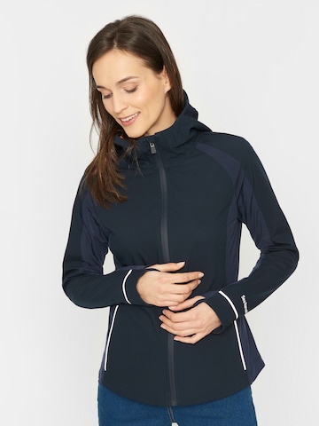 Sea Ranch Performance Jacket in Blue: front