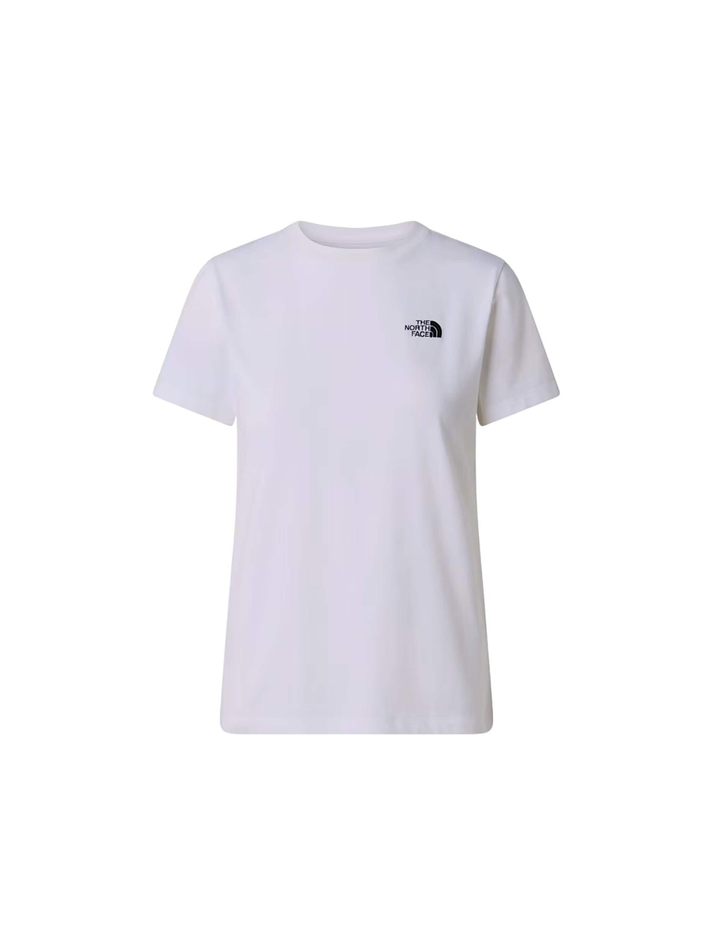 THE NORTH FACE Koszulka 'THE NORTH FACE W EVO SD SLM SS TEE T-SHIRT' w kolorze biały: przód