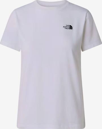 THE NORTH FACE Koszulka 'THE NORTH FACE W EVO SD SLM SS TEE T-SHIRT' w kolorze biały: przód