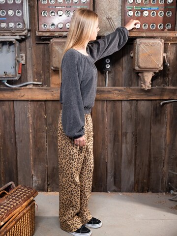 Looxs Revolution Baggy Trousers in Beige