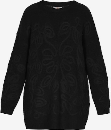 usha FESTIVAL Pullover in Schwarz: Vorderseite