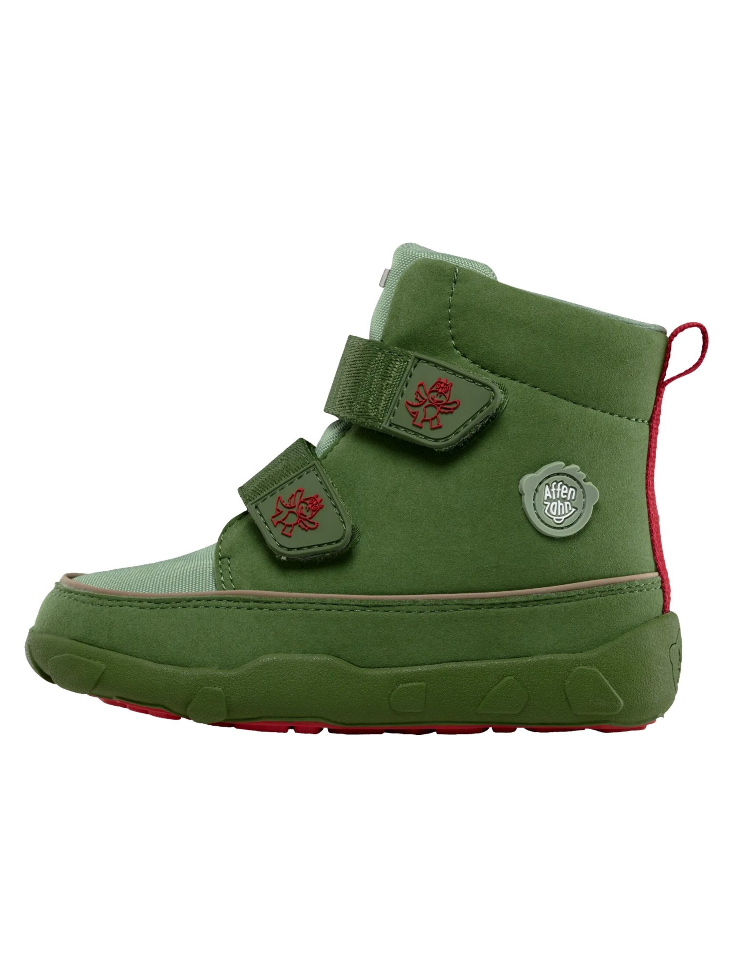 Affenzahn Boots 'Vegan Comfy Vegan Comfy' in Green: front