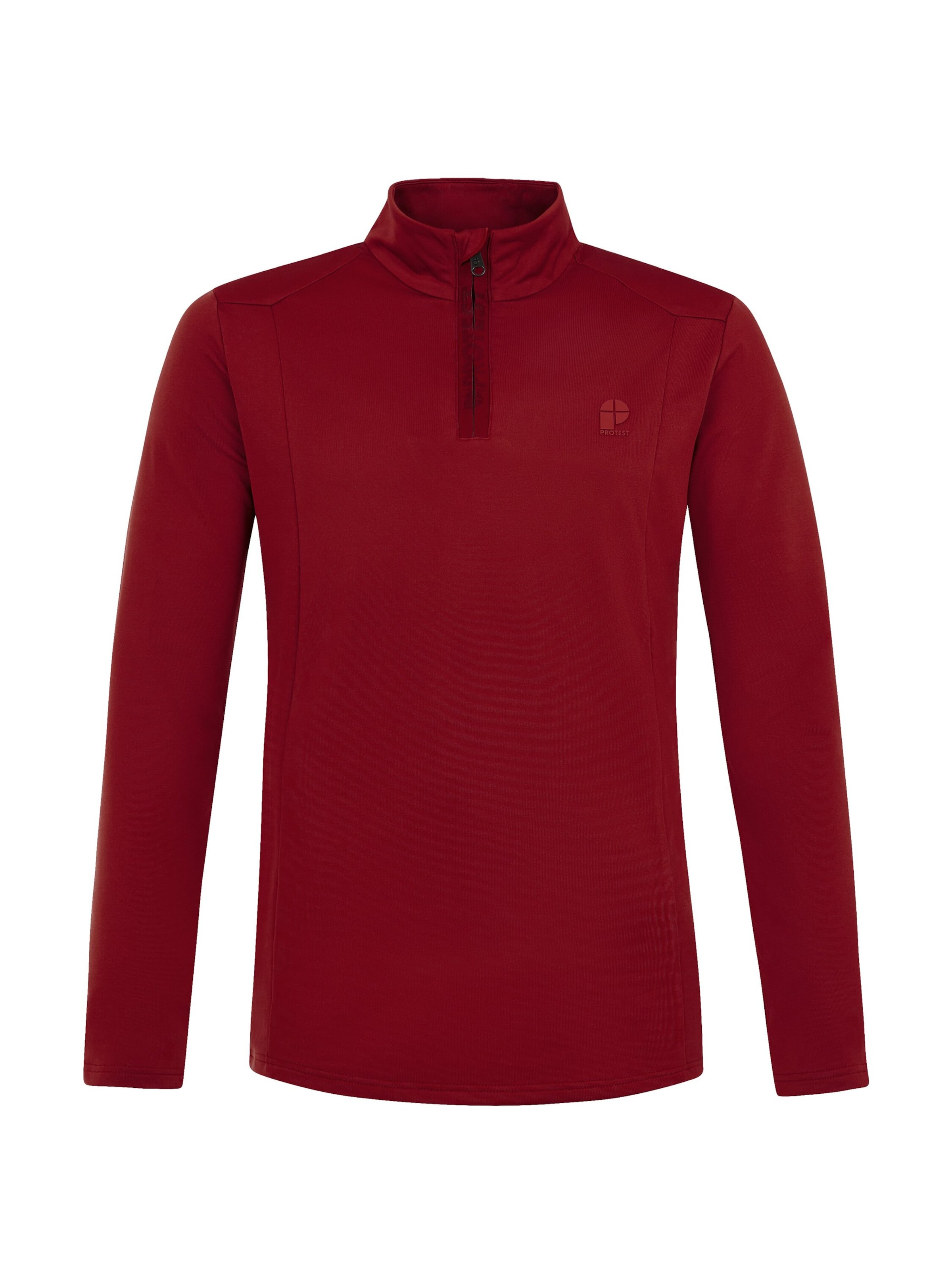 PROTEST Sportsweatshirt 'REWILL'‌‌‌ in Rot: Vorderseite