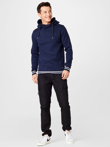 Petrol Industries Pullover in Blau