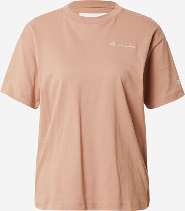 Champion Authentic Athletic Apparel Shirt in Brown: front