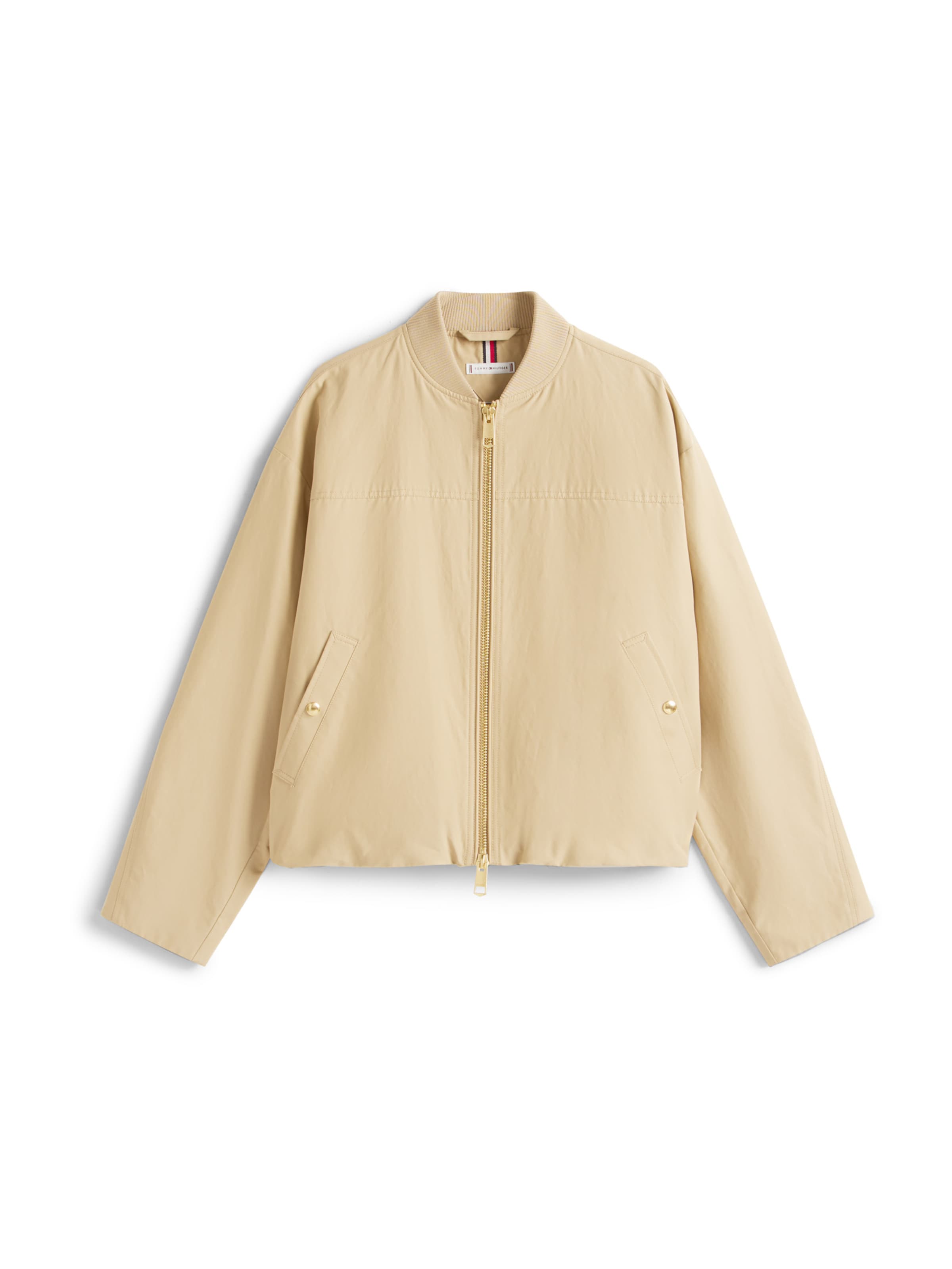 Geacă de primăvară-toamnă de la TOMMY HILFIGER pe bej: față