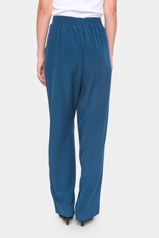SAINT TROPEZ - Loosefit Pantalón plisado 'CelestSZ' en azul