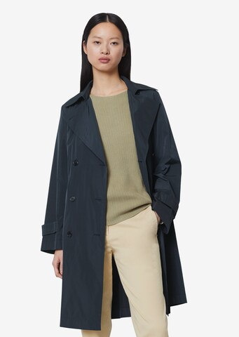 Marc O'Polo Between-seasons coat in Blue: front