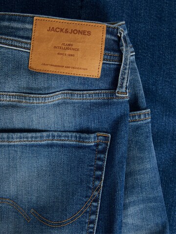 JACK & JONES نحيف جينز 'JJTim' بلون أزرق