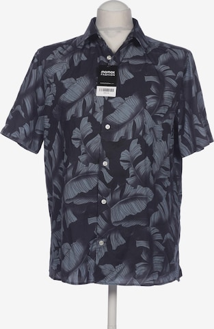 J.Lindeberg Button Up Shirt in M in Blue: front