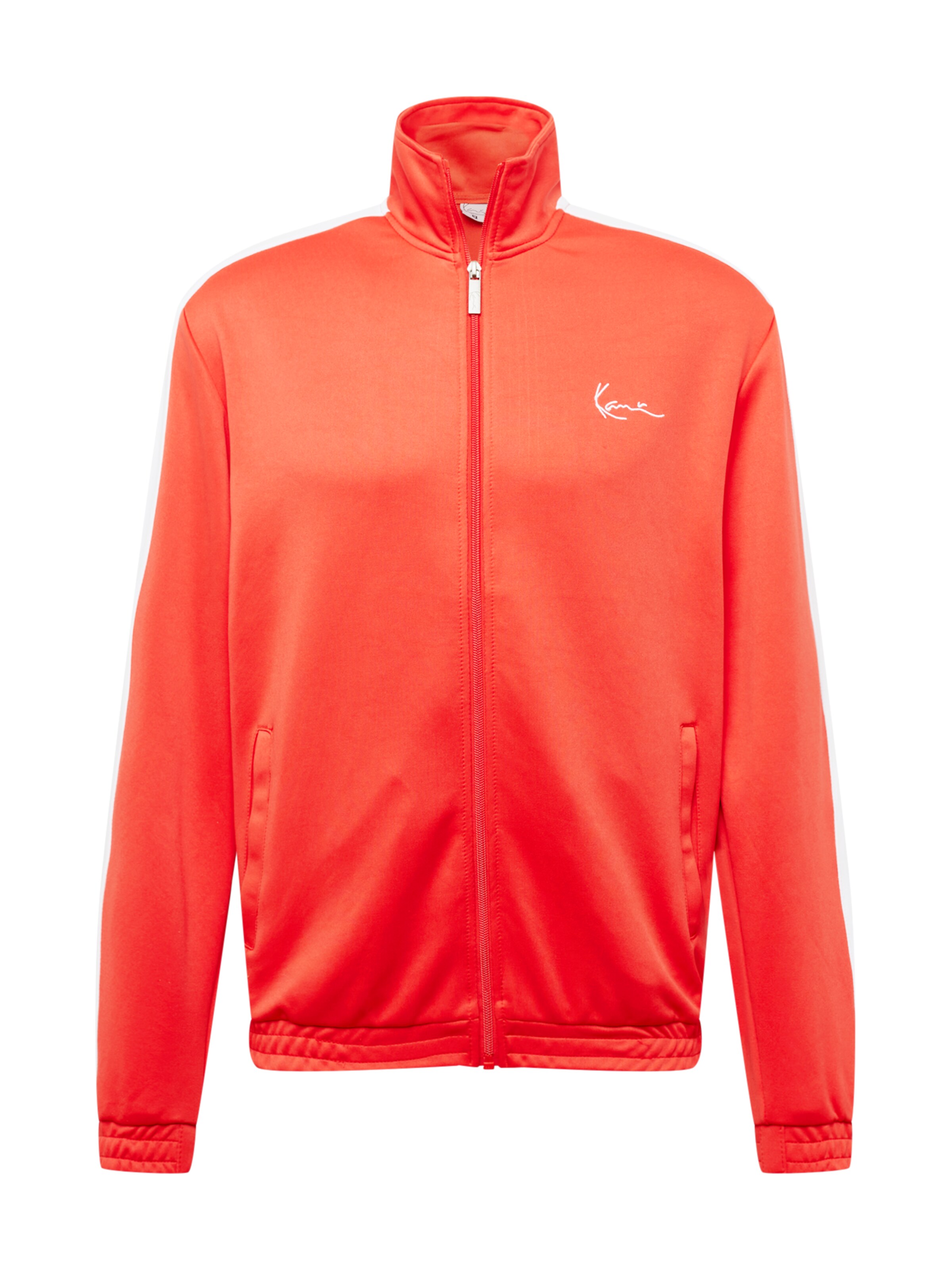 Karl Kani Sweatjacke in Rot: Vorderseite