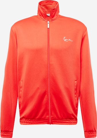 Karl Kani Sweat jacket in Red: front