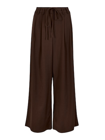 Wide Leg Pantalon ' ' Apricot en marron
