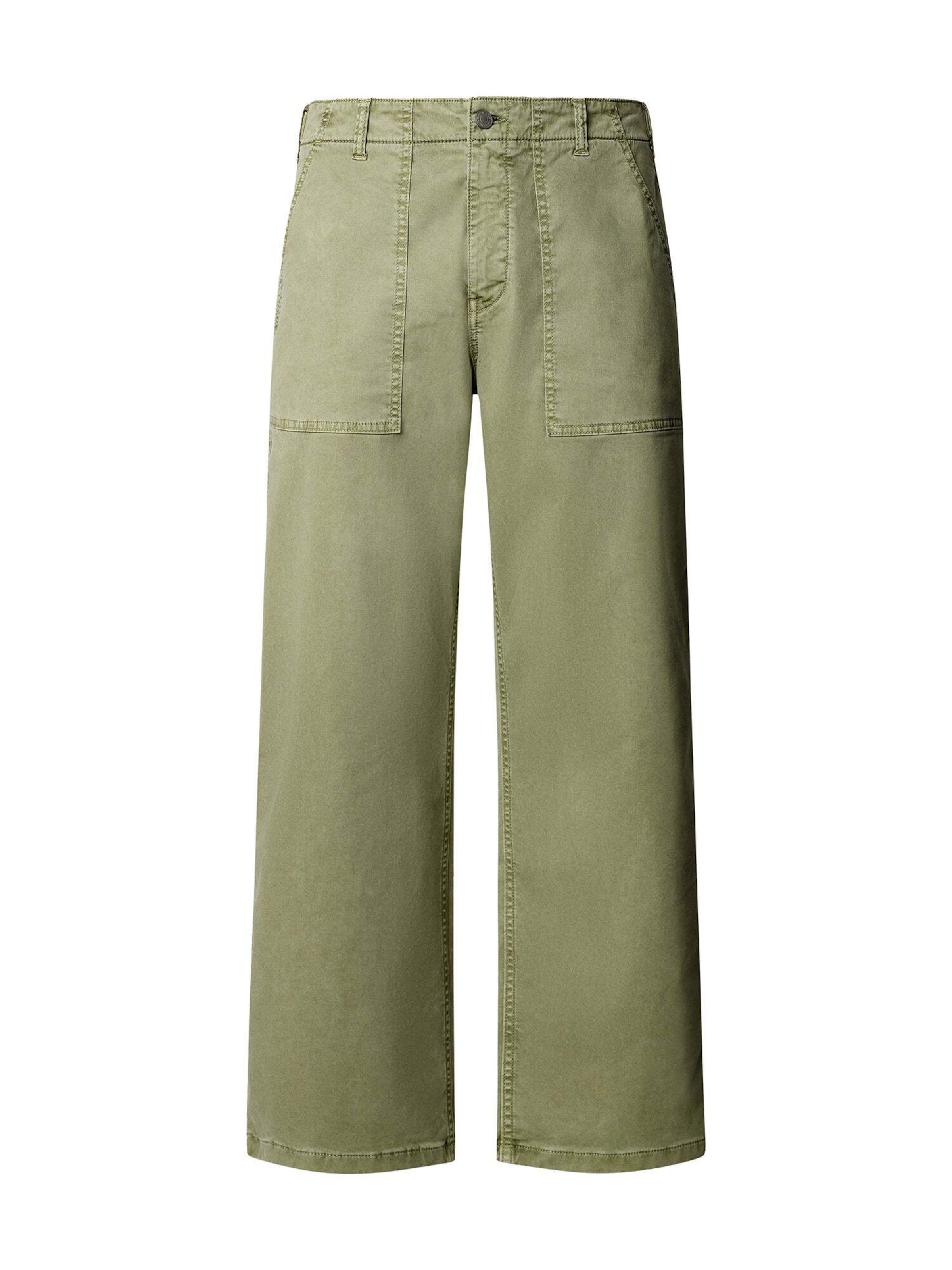 Pantaloni chino di Pepe Jeans in verde: frontale