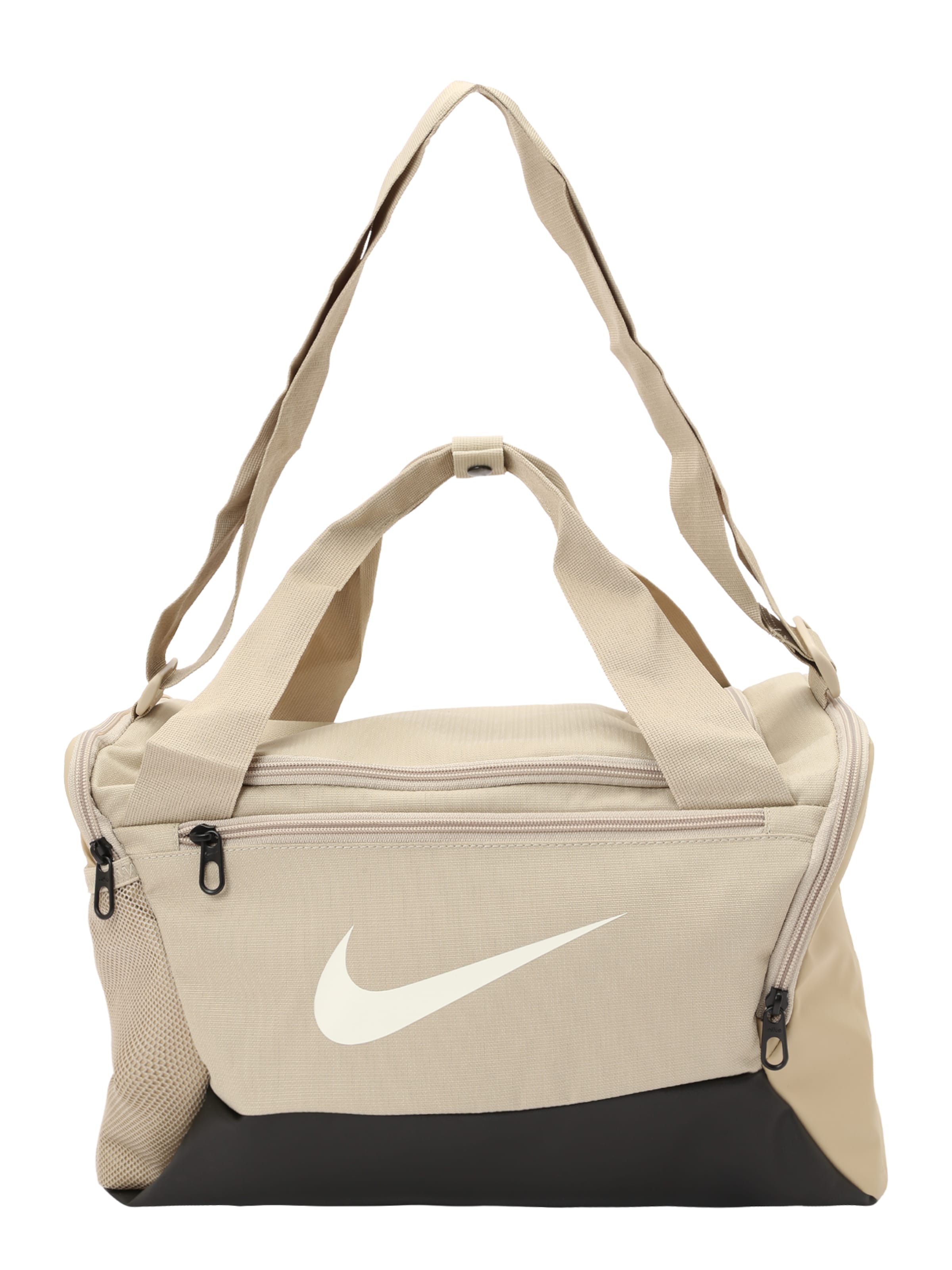 NIKE Sportstaske 'Brasilia 9.5' i beige: forside
