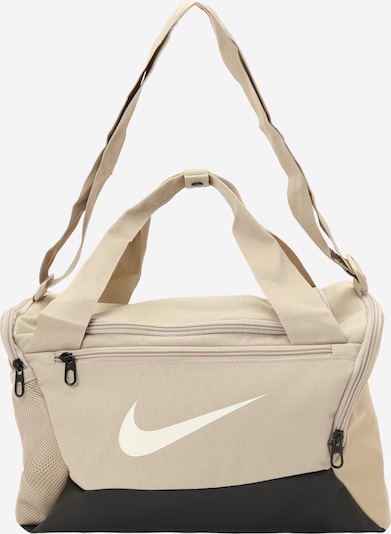 NIKE Urheilukassi 'Brasilia 9.5' värissä beige / musta / valkoinen, Tuotenäkymä