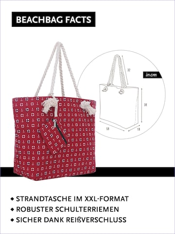 DonDon Beach Bag in Red