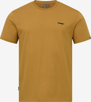 brūns Ragwear T-Krekls: no priekšpuses