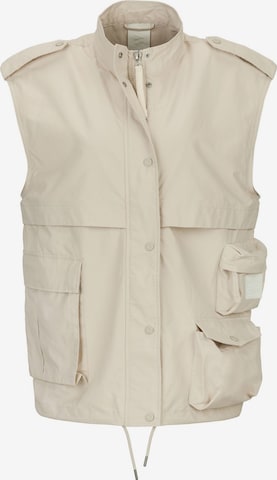 REPLAY Weste in Beige: Vorderseite