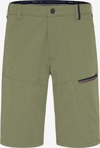 MEYER Slimfit Broek 'B-Arran' in Groen: voorkant