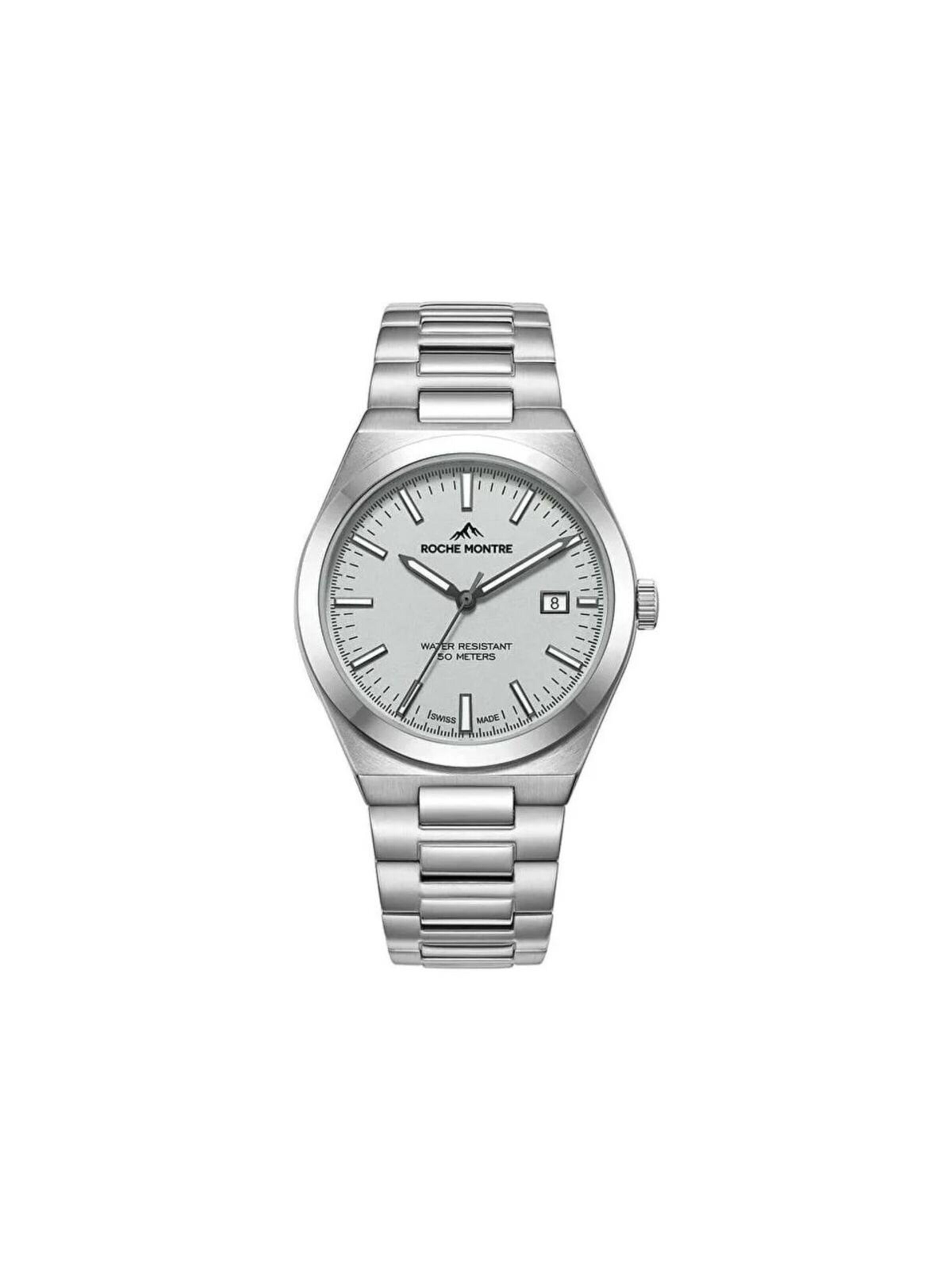 Roche Montre Analog watch 'RMG6017-07' in Silver: front