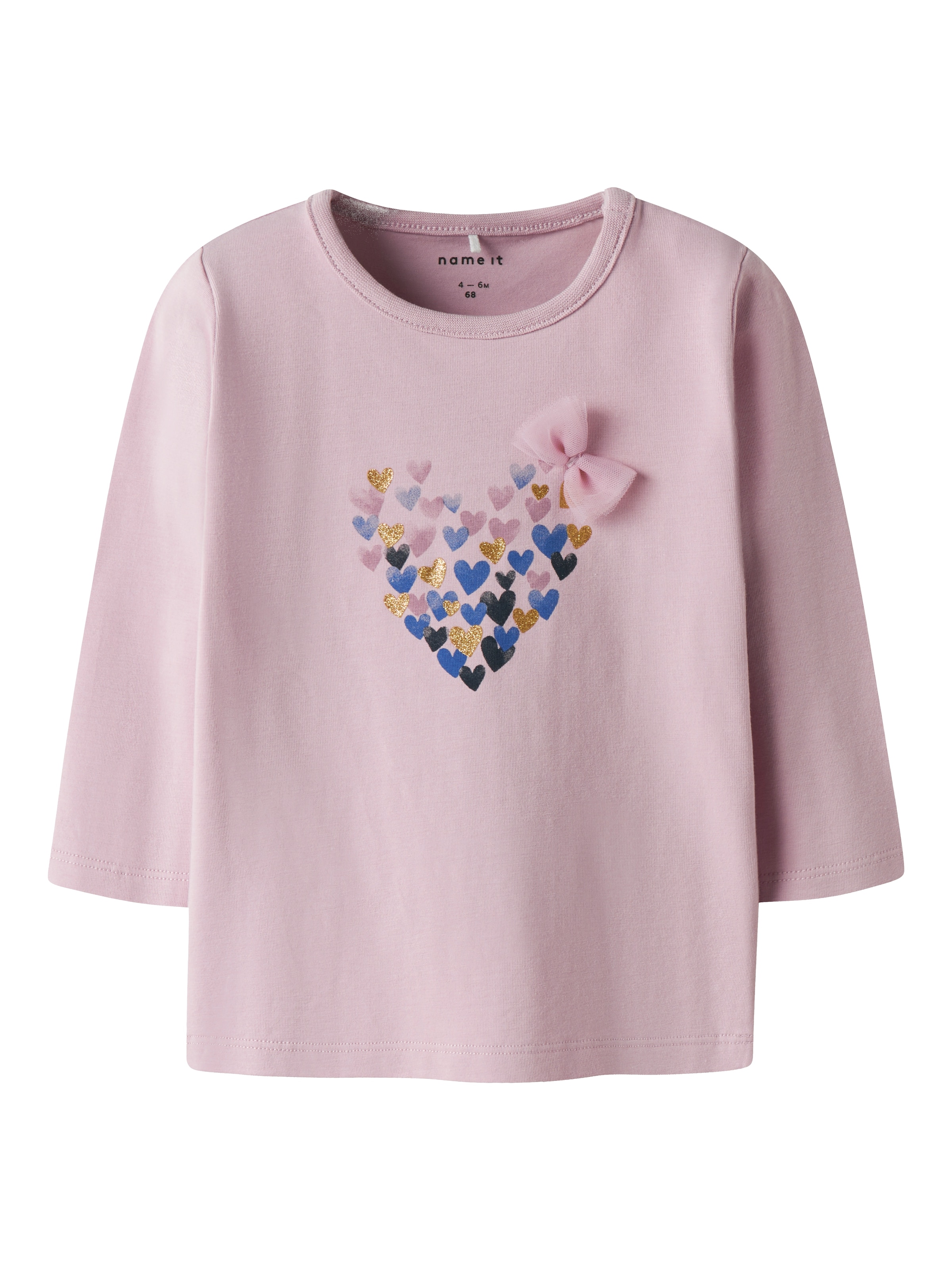 NAME IT - Camiseta 'NBFNIVA' en lila: frente