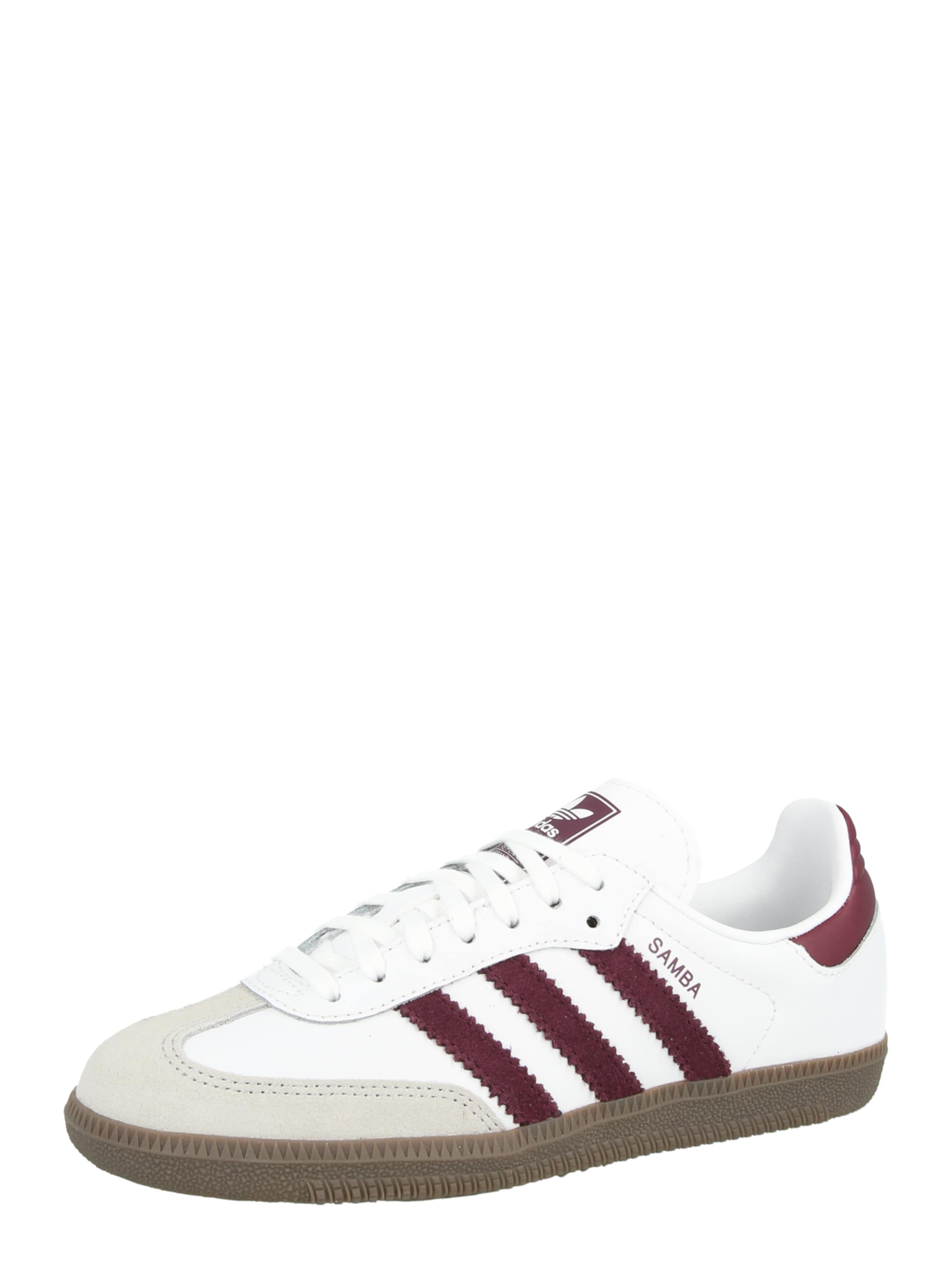 ADIDAS ORIGINALS Σνίκερ 'SAMBA' σε λευκό: μπροστά