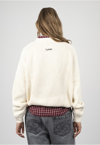 Prohibited Pullover 'Campus' i beige