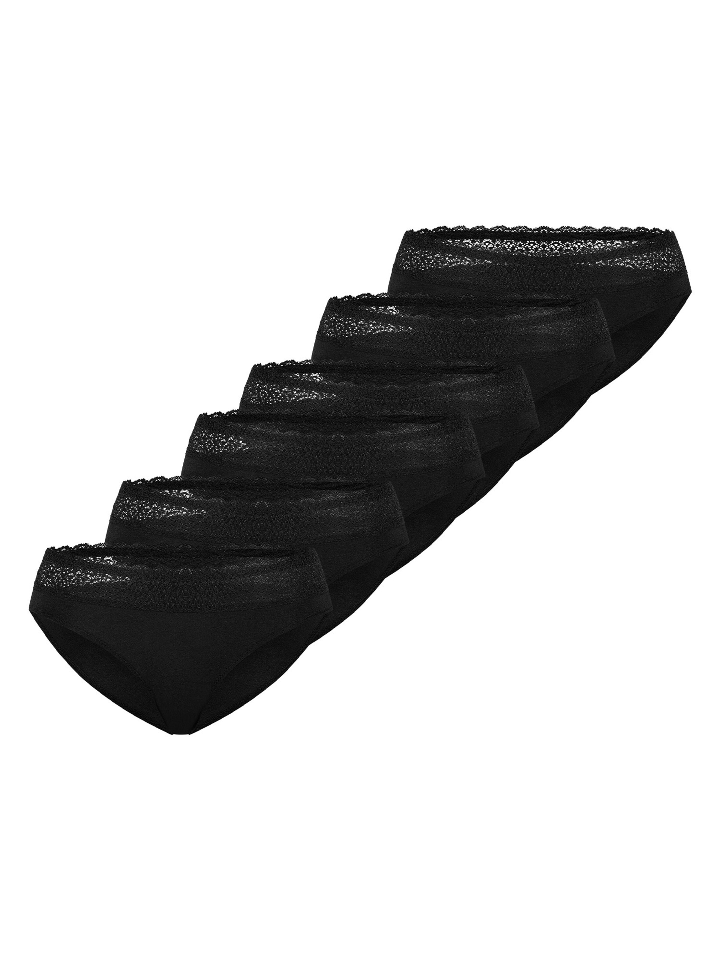 TRIUMPH Panty 'Feel of Modal' in Black: front