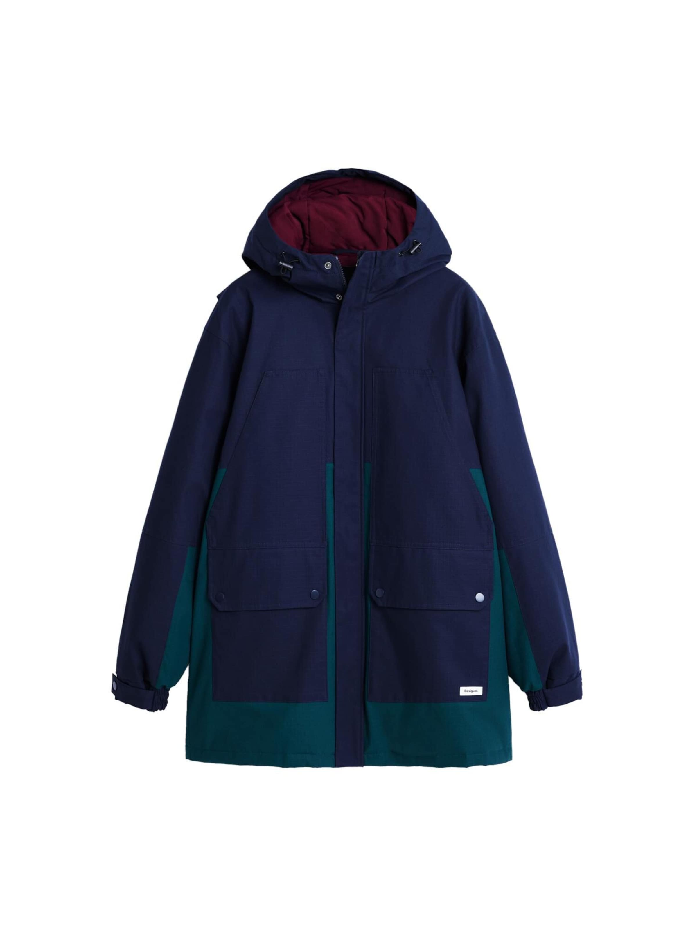 zils Desigual Ziemas jaka: no priekšpuses