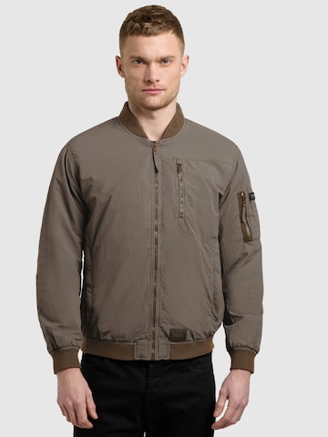 Veste mi-saison 'Ibe' khujo en marron