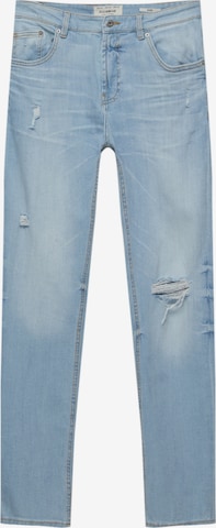 Pull&Bear Skinny Jeans in Blau: predná strana