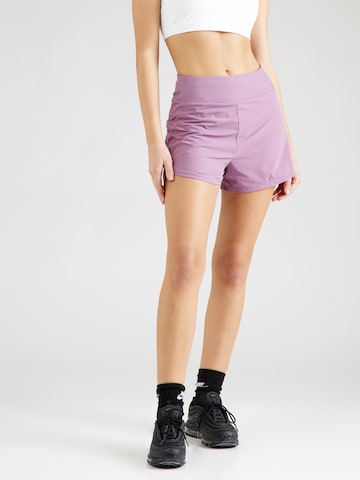 Regular Pantalon de sport 'BLISS' NIKE en violet : devant