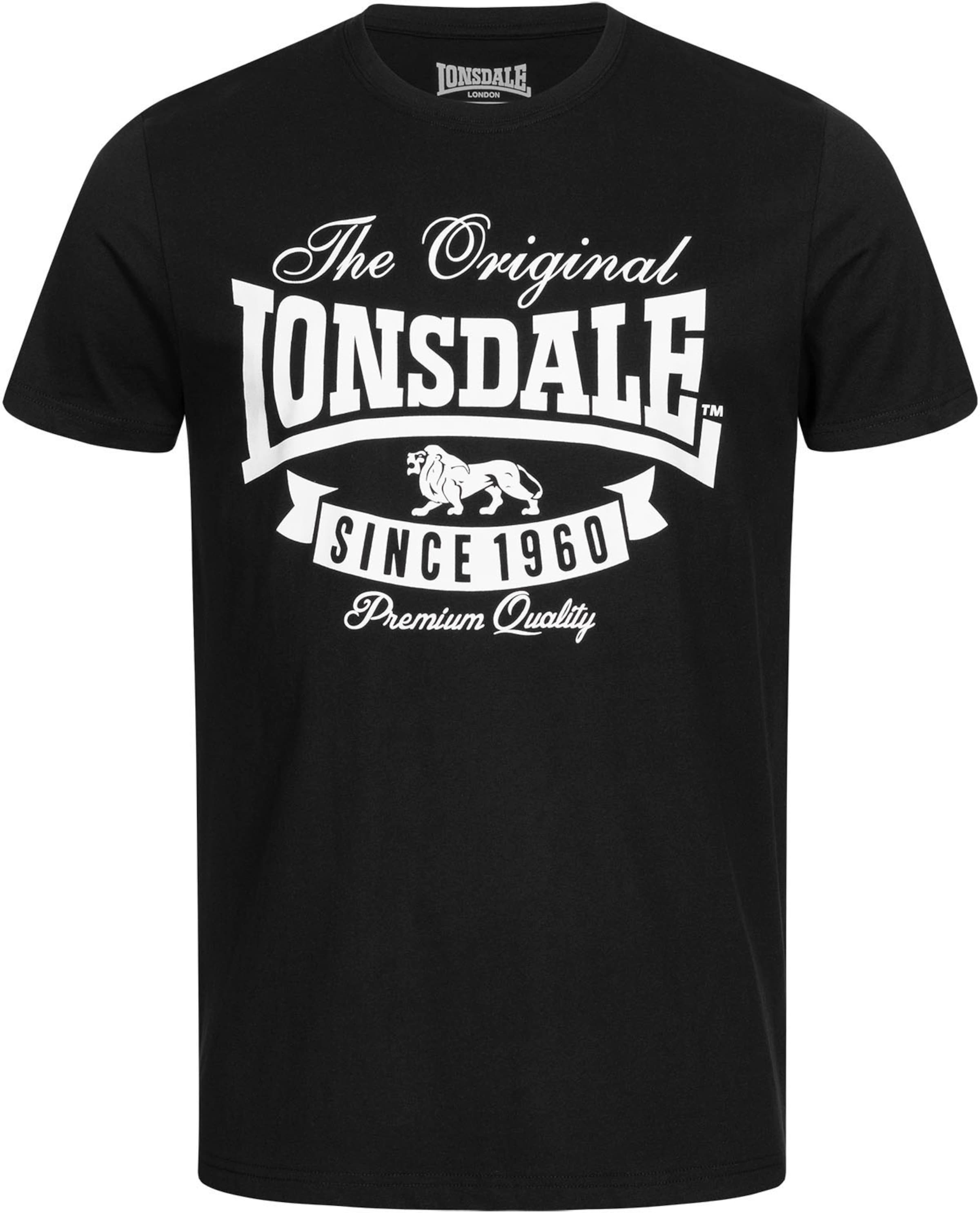 LONSDALE Shirt in Rood