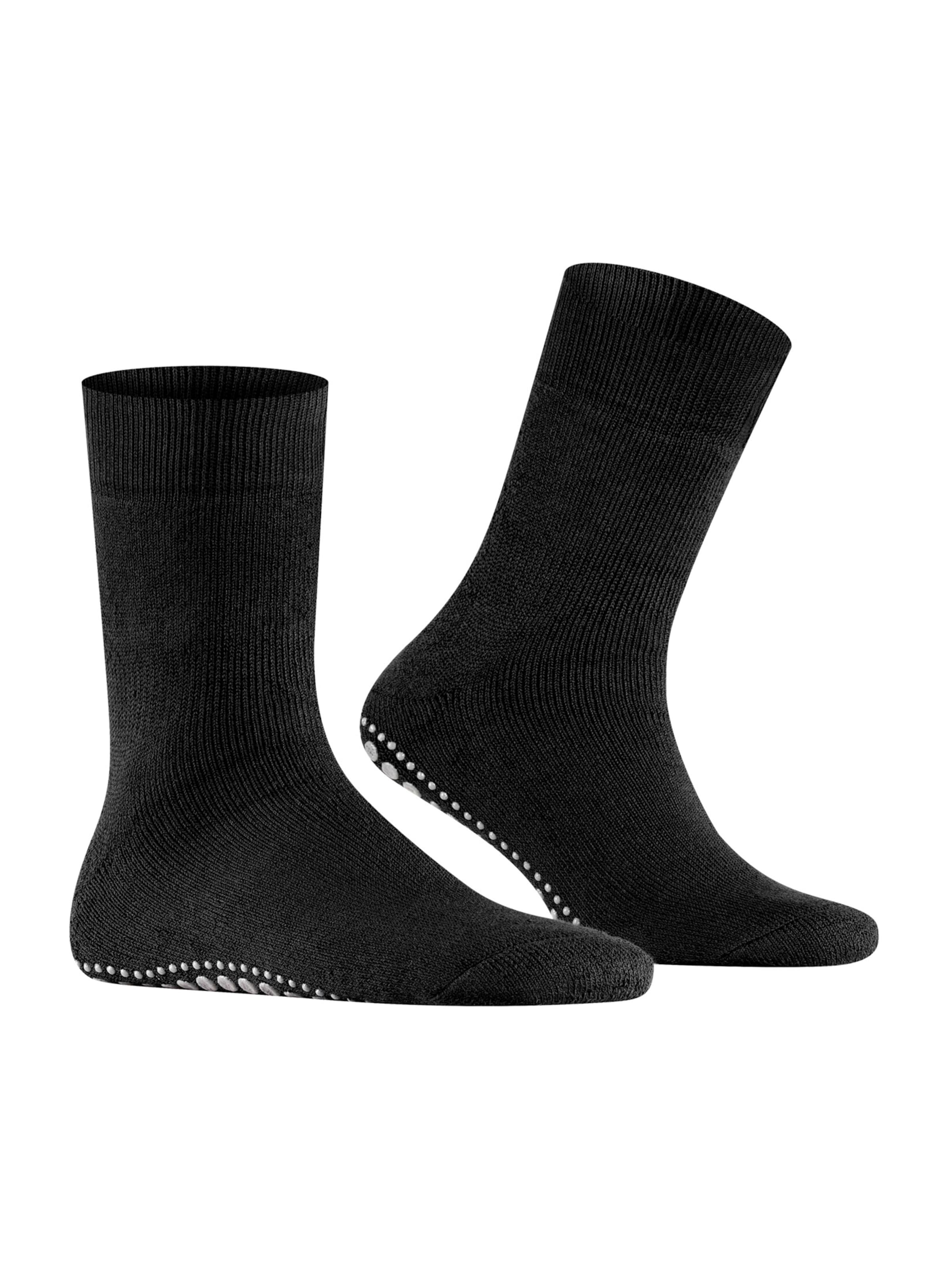 FALKE Носки 'Homepads' в Черный: спереди