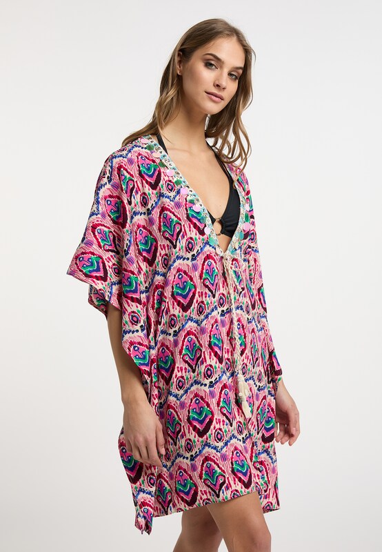 IZIA Kimono in Powder, Light Pink