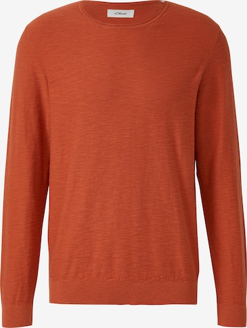 s.Oliver Pullover in Rot: Vorderseite