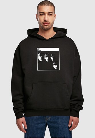 Merchcode Sweatshirt 'Beatles - With the Beatles' in Zwart: voorkant