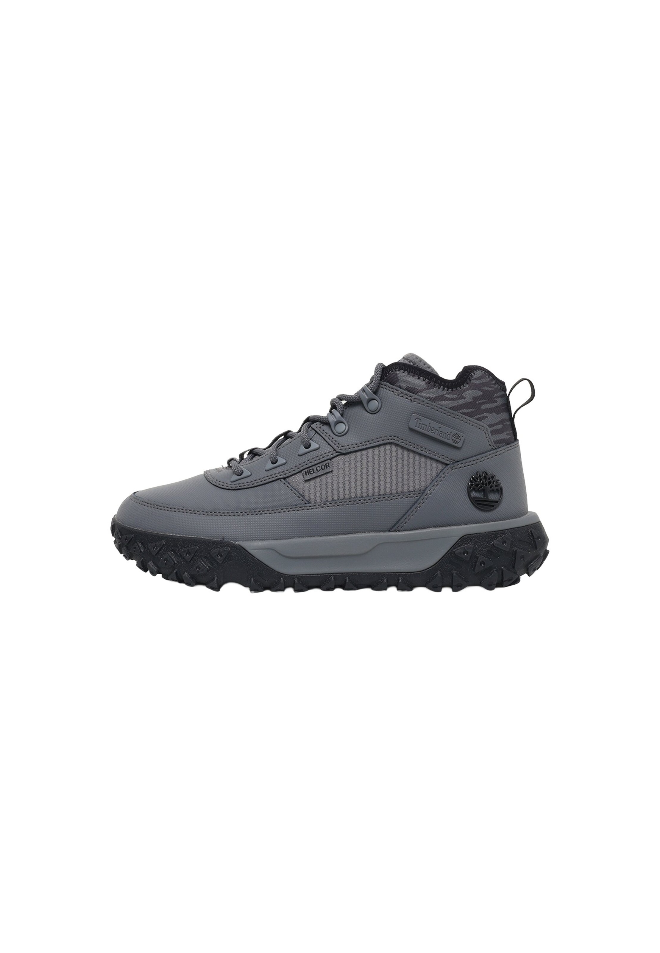 TIMBERLAND Μπότες με κορδόνια σε γκρι: μπροστά