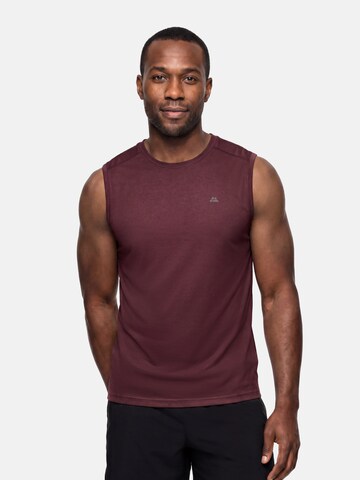 Sweat de sport 'Momentum Running' DANISH ENDURANCE en rouge : devant