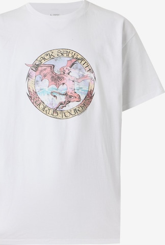 VANS Shirt 'Black Sabbath Obi' in White: front